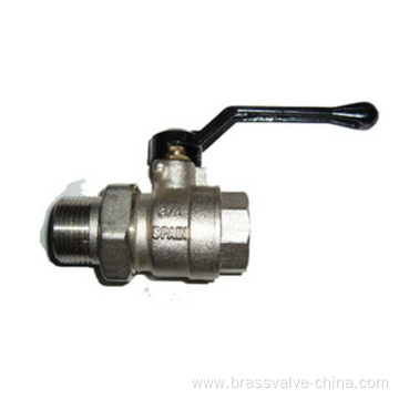 Brass ball valves with union